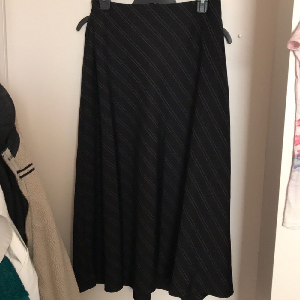 Black long skirt